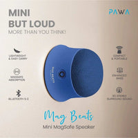 Pawa PW-BTSPKMG2-BL Magbeats Mini MagSafe Wireless Speaker