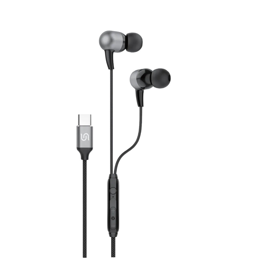 Porodo Soundtec CRON USB-C Stereo Earphones