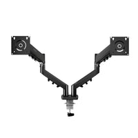 Pawa PW-CASGSM54-BK Double Gas Spring Computer Arm with 360º Rotation