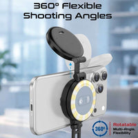 Promate Axon-Ultra Magnetic Smartphone Mount with LED Light