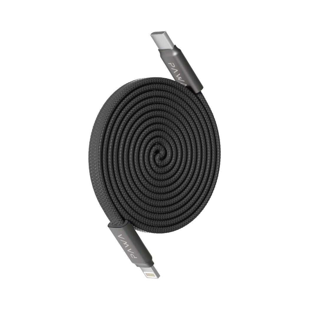 Pawa IgniteSync Braided Magnetic Type-C to Lightning 27W Cable 1M