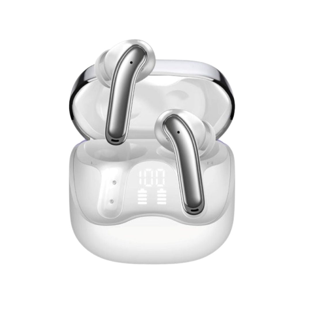 Promate Serix Hybrid ANC Smart TWS Earbuds with Wireless Charging