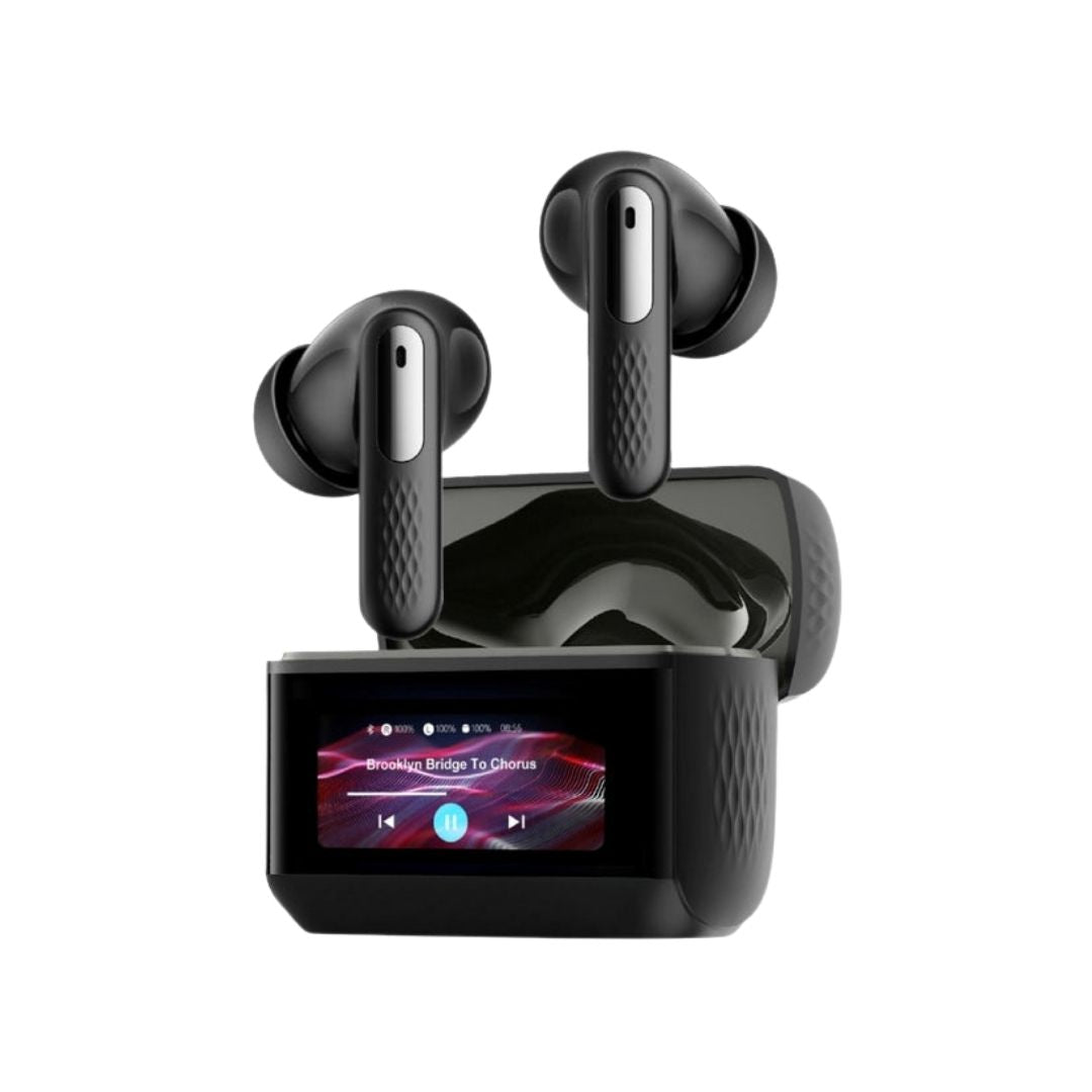 Promate Arix HD ANC Smart Display TWS Earbuds