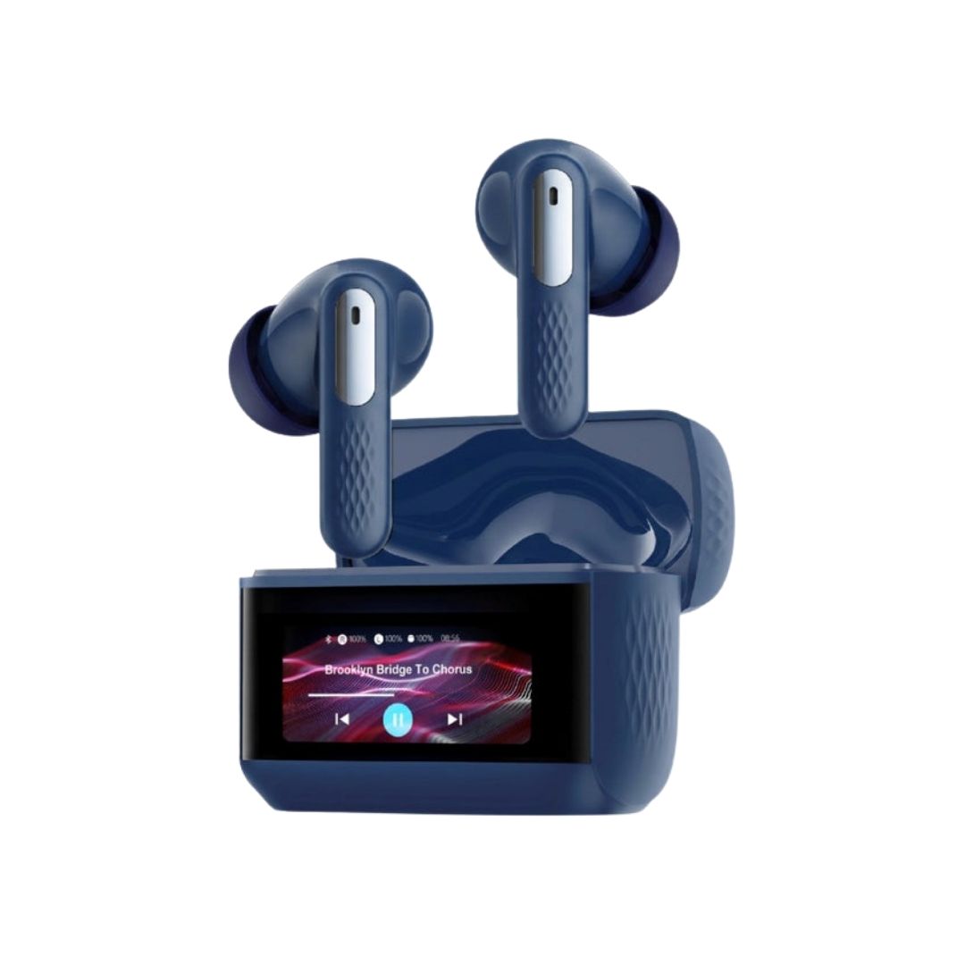Promate Arix HD ANC Smart Display TWS Earbuds