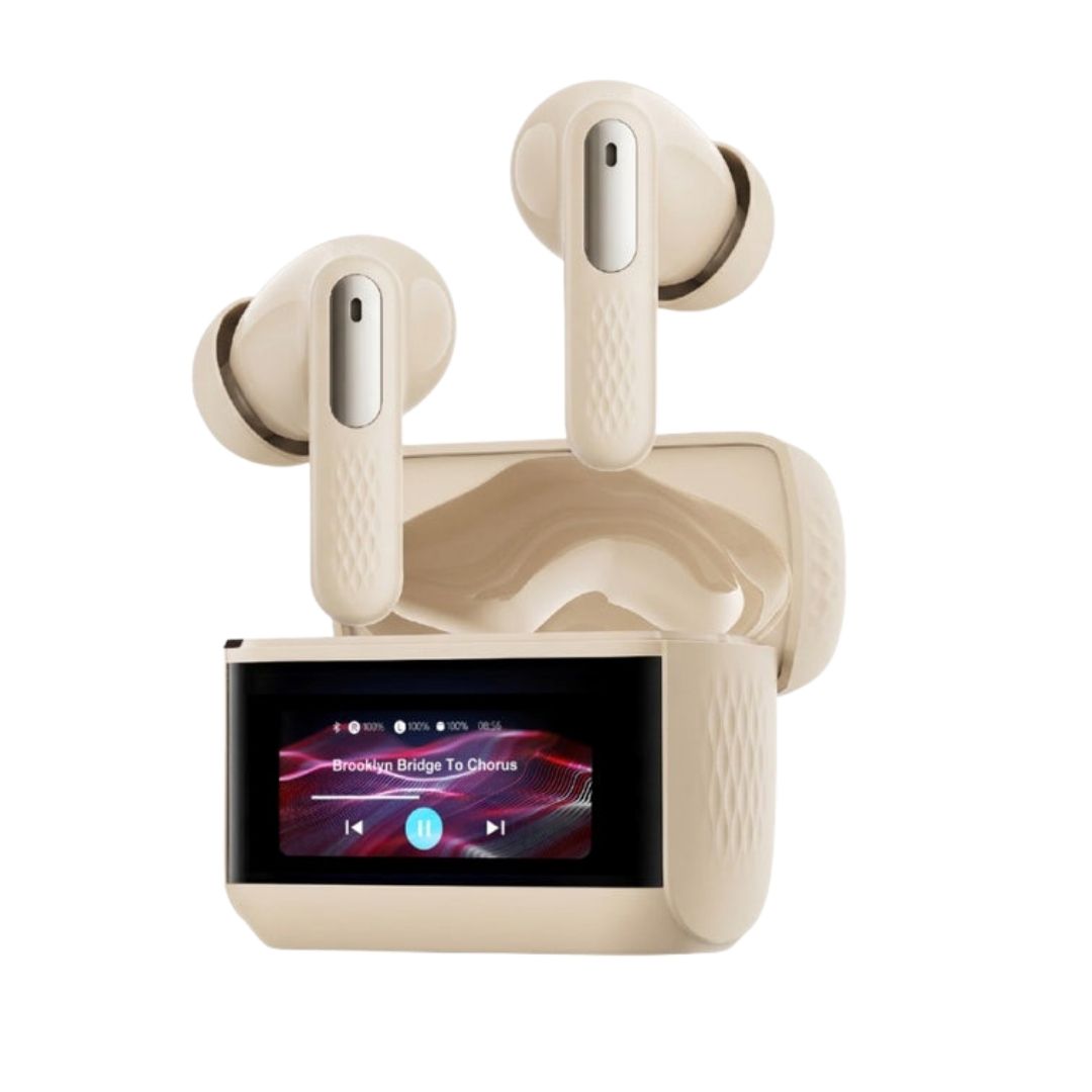Promate Arix HD ANC Smart Display TWS Earbuds