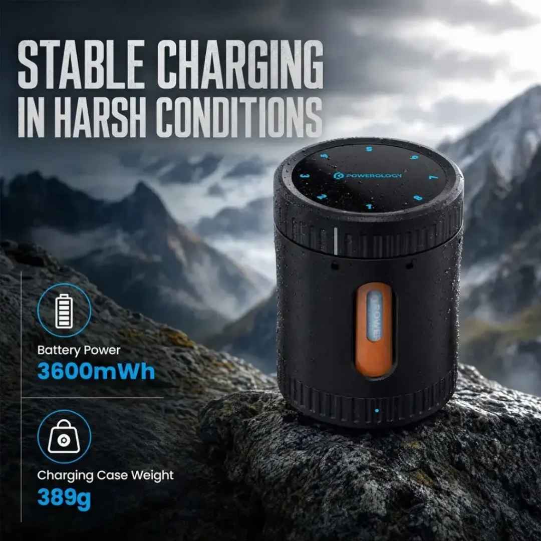 Powerology Neon Smart Battery Charging Case