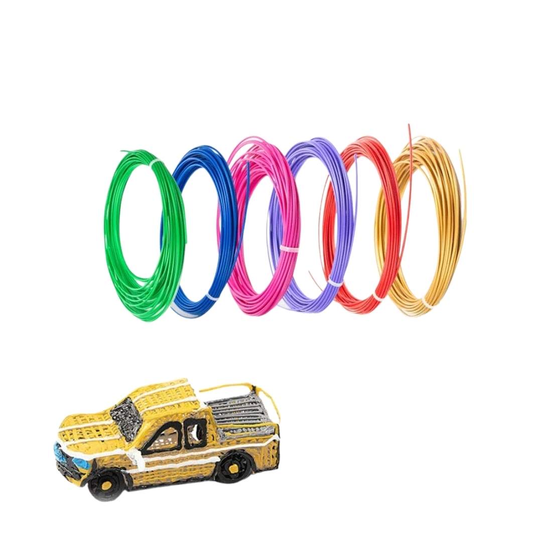 Porodo 3D Pen Filaments 3M 15 Colors