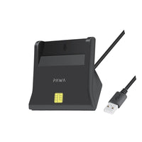 Pawa PW-ATCDR110-BK Single Slot Smart Card Reader
