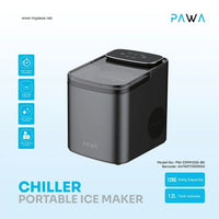 Pawa Chiller Portable Ice Maker 12KG Daily Capacity