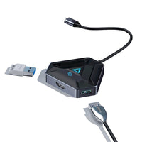 Porodo Gaming 6in1 USB-C Hub 100W PD