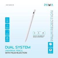 Pawa PW-DSSP21-WH Dual System Universal Pencil with Palm Rejection