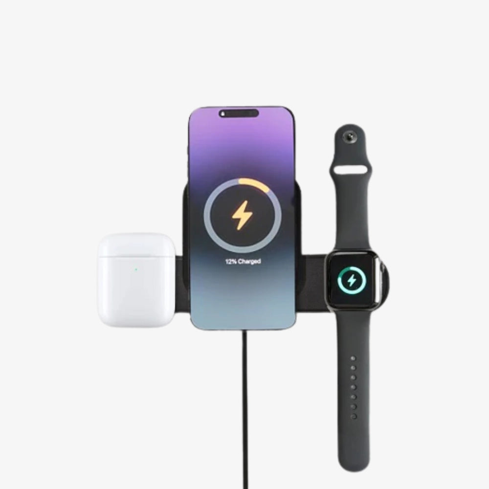 Engage Foldable Magnetic 3-in-1 Wireless Charger