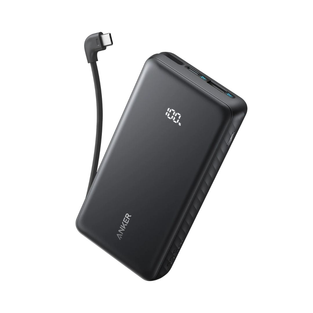 Anker Zolo 20K 22.5W Power Bank with Built-In USB-C Cable