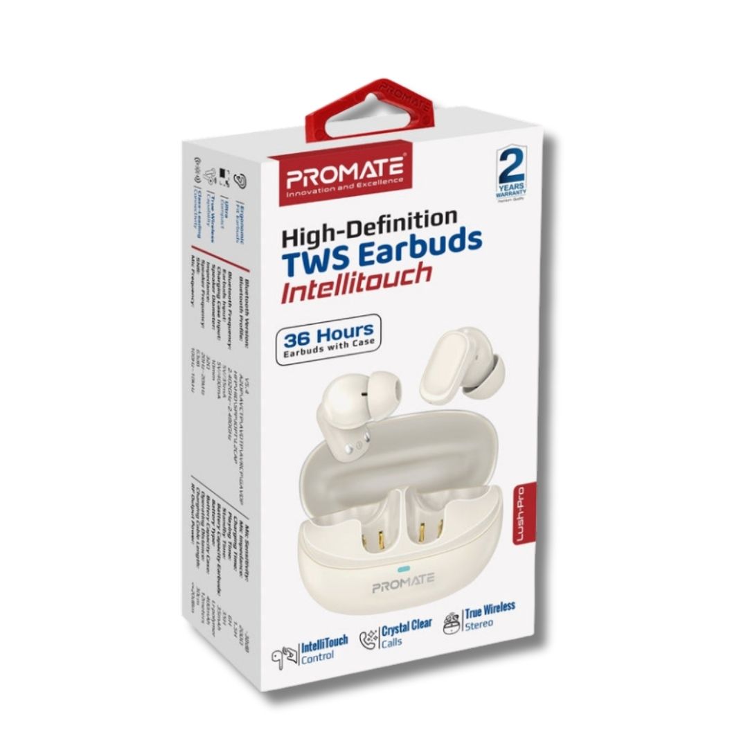 Promate Lush-Pro High-Definition Acoustic TWS Earbuds