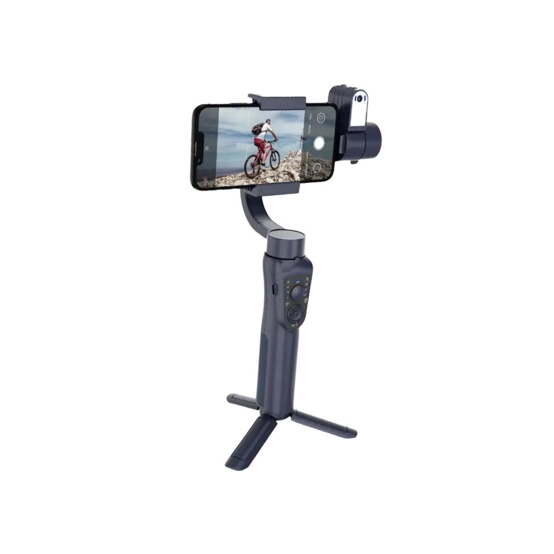 Porodo 3-Axis AI Tracker and Light Gimbal Stabilizer