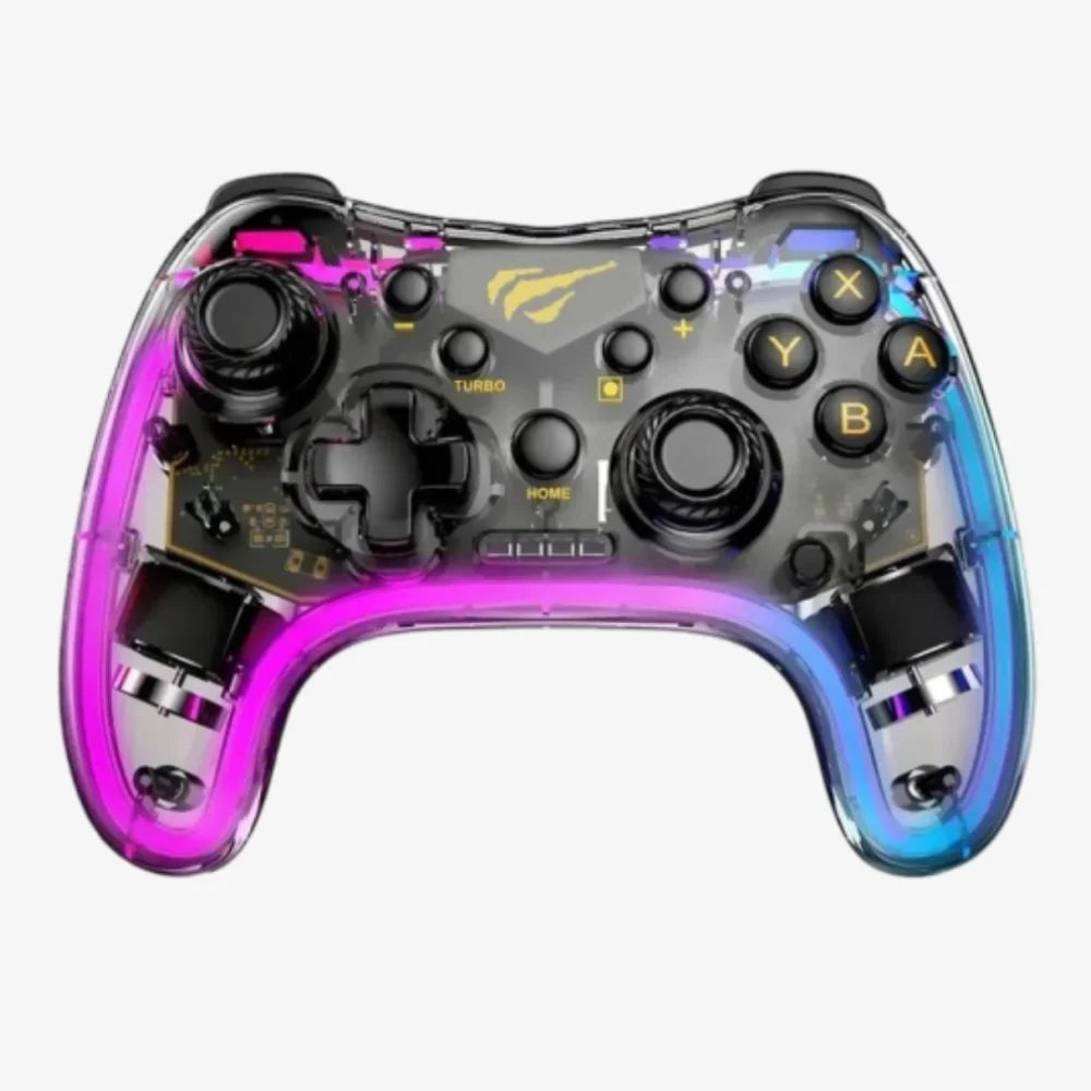 HAVIT Bluetooth Gamepad with RGB & Phone Clip