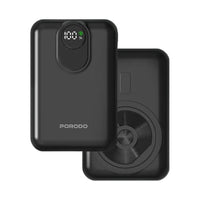 Porodo 20000mAh Power Bank with Built-in USB-C and Lightning Cables