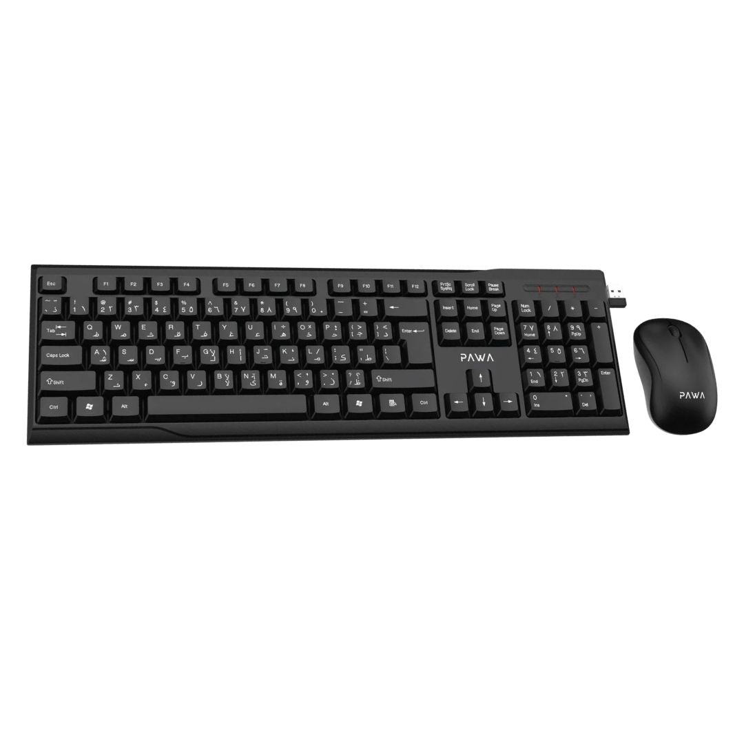 Pawa 2.4GHz Wireless Keyboard & Mouse Set