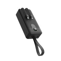 Porodo PD 30000mAh Power Bank with Built-in USB-C and Lightning Cables