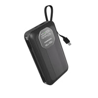Porodo 20000mAh Power Bank with Built-in Dual Cables