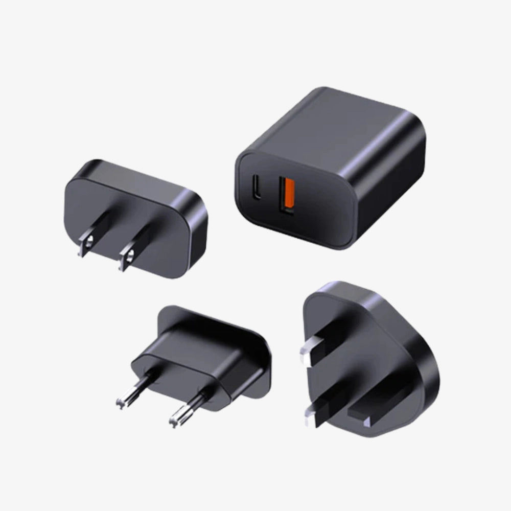 Engage Dual Port 30W GaNII Fast Charger – Interchangeable Plug