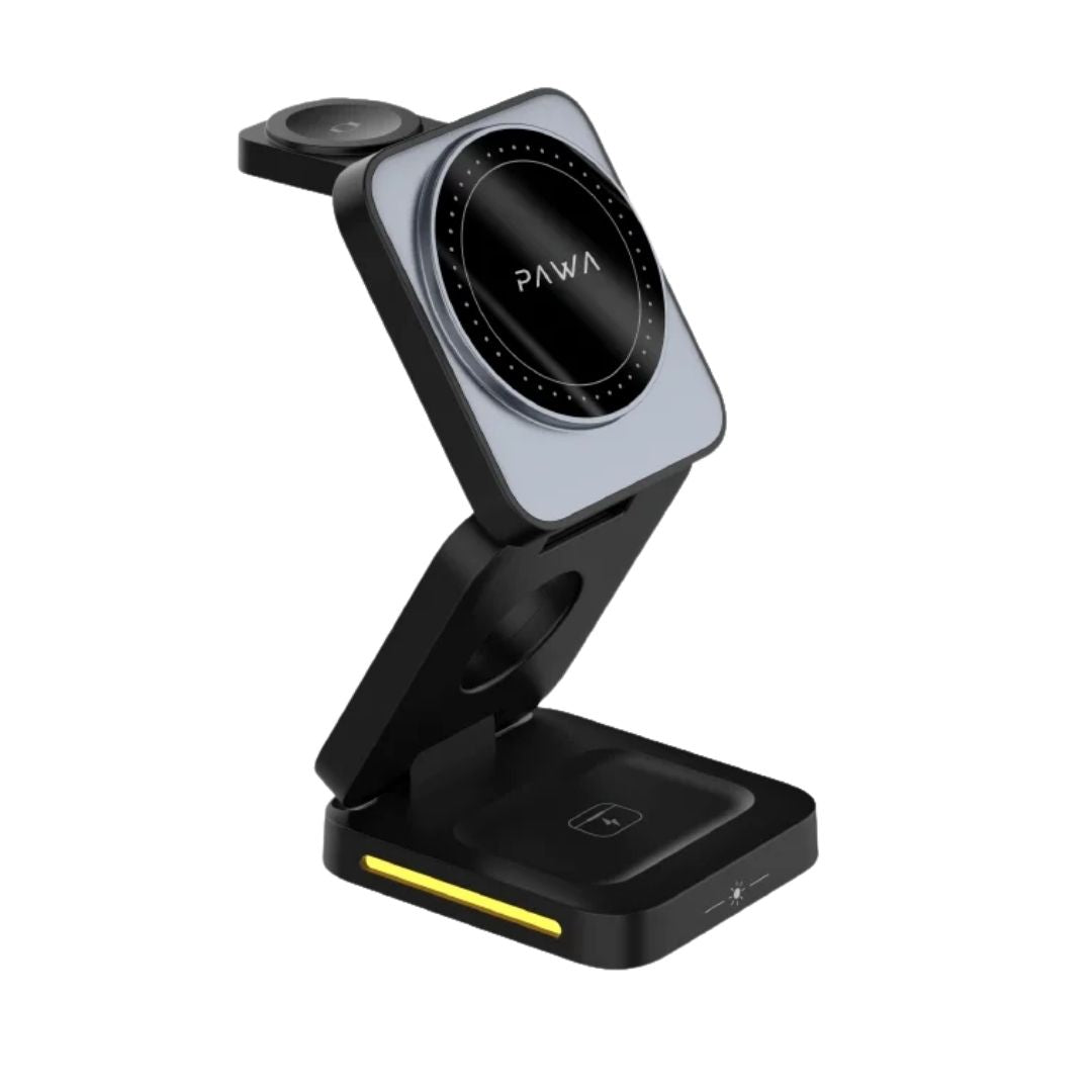 Pawa 3-in-1 Foldable Wireless Charging Station