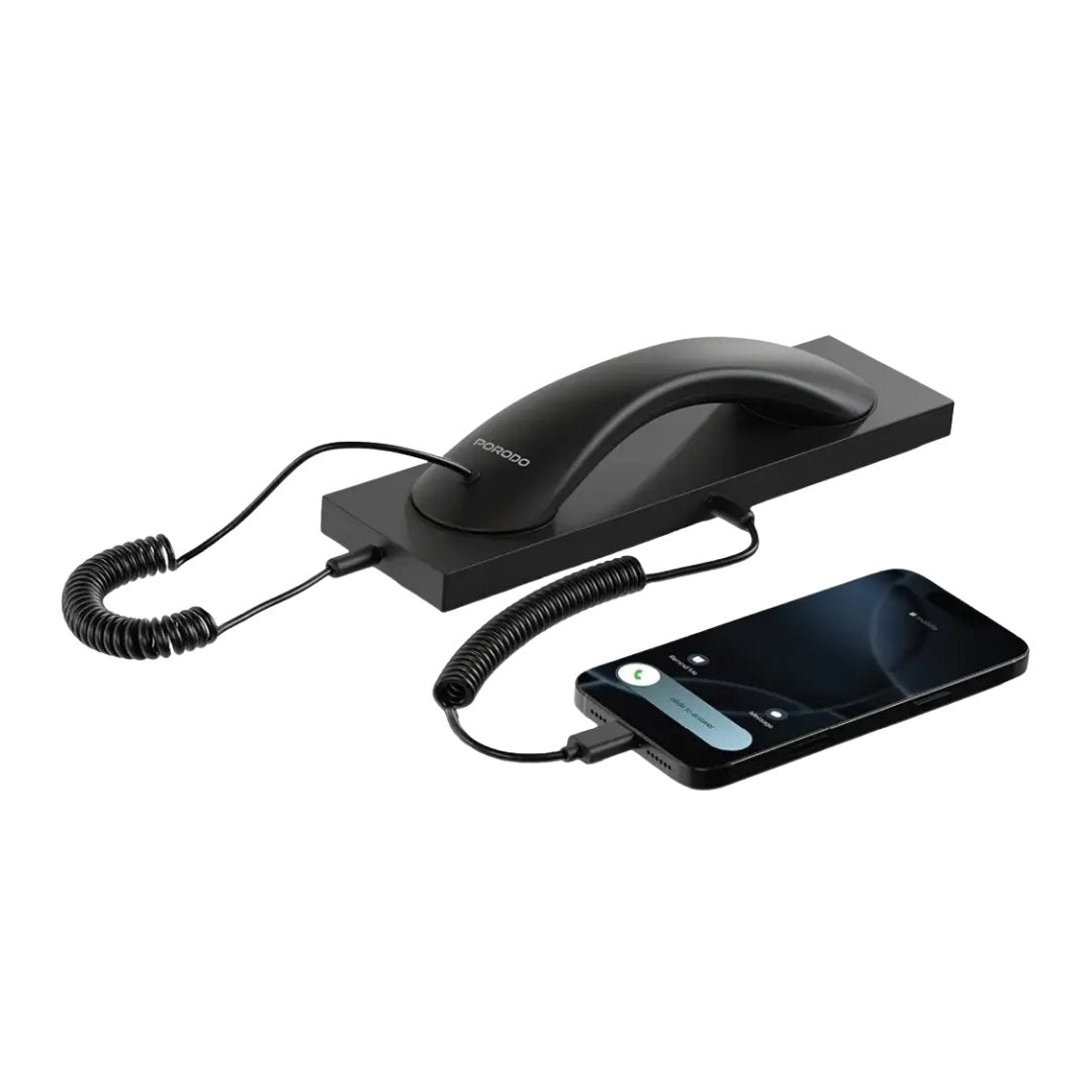 Porodo PD3286BK Classic Retro Phone Handset