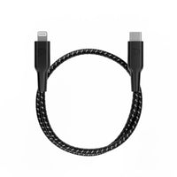 Powerology Braided USB-C to Lightning Fast Charge Cable - 30cm