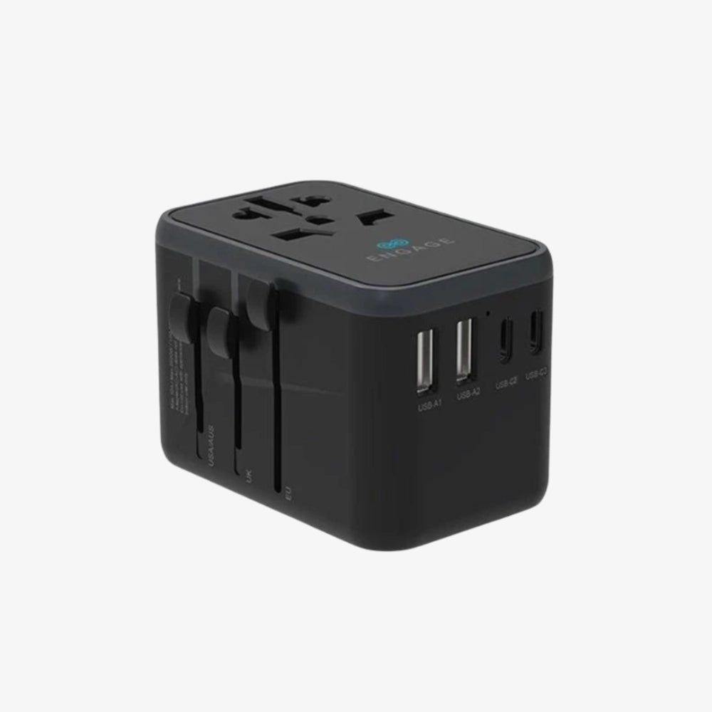 Engage 65W Universal Travel Charger – 3 PD Ports