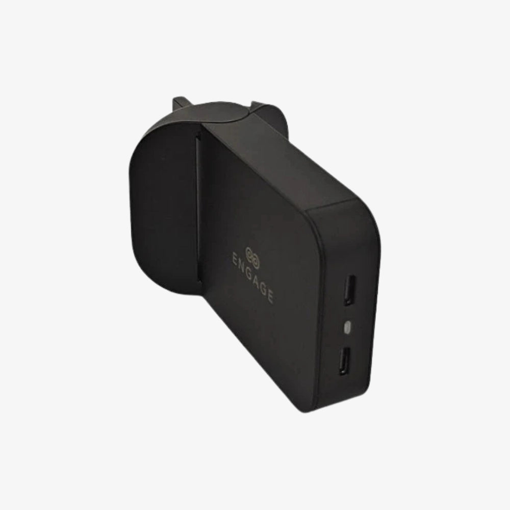 Engage Foldable Dual USB-C 65W Power Adapter