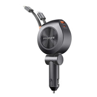 Promate DriveGear-R2 Retractable Cable Car Charger