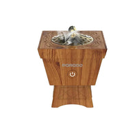 Porodo Lifestyle Classic Wood-Finish Portable Incense Burner
