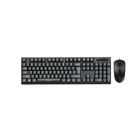 Pawa Wired Office Keyboard & Mouse Set Black