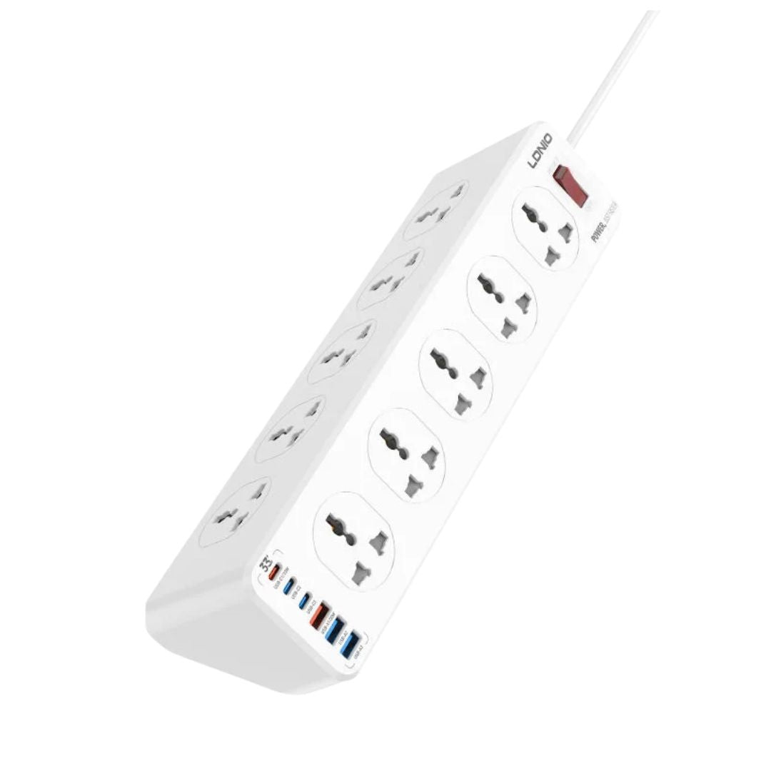 LDNIO SC10610 Universal 10-Outlet Power Strip