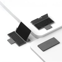 Pawa PW-PKW2T5F1-GY Tri-Fold Wireless Keyboard with Touchpad