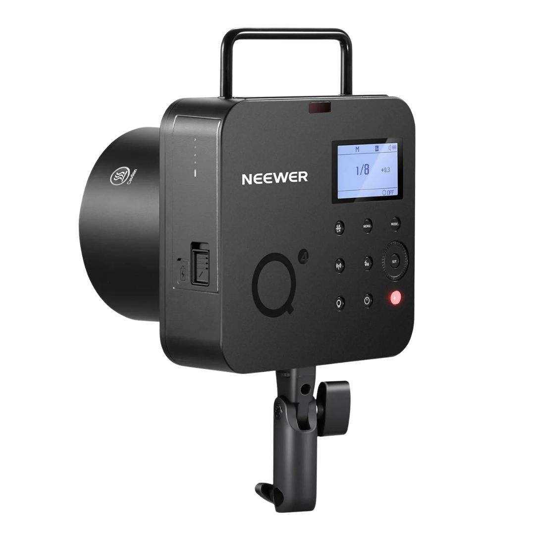 Neewer Q4 400W 2.4G TTL Flash with Battery