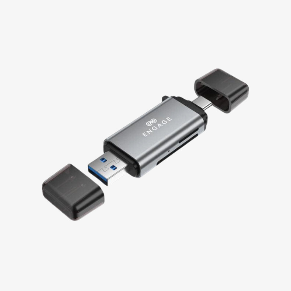 Engage Dual Connector Memory Card Reader Adapter