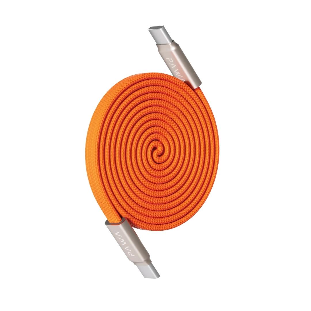 Pawa IgniteSync Braided Magnetic Type-C to Type-C 240W Cable 1M