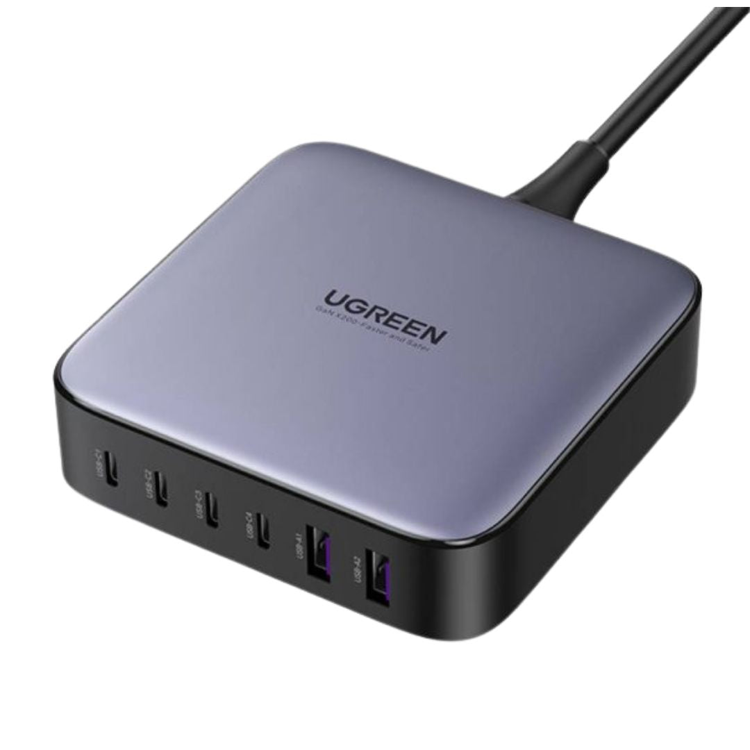 Ugreen Nexode 200W 6-Port GaN Desktop Charger