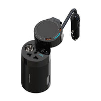 Powerology 200W Universal Car Power Inverter