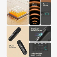 HAVIT Bluetooth Karaoke Speaker with Dual Mics