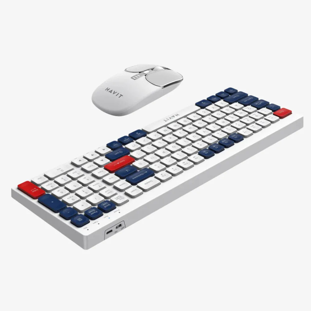 HAVIT PC Series Dual-Mode Wireless Keyboard and Mouse Combo