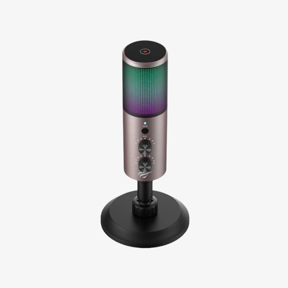 HAVIT Live Microphone – Black + Ochre