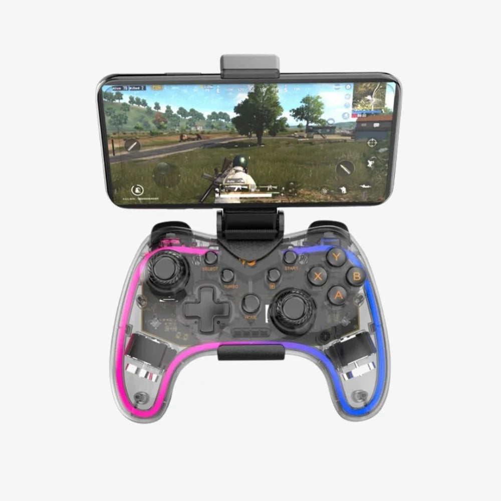 HAVIT Bluetooth Gamepad with RGB & Phone Clip