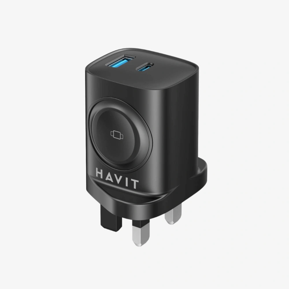 HAVIT Charger Kit 22W with USB-C & Watch Charger