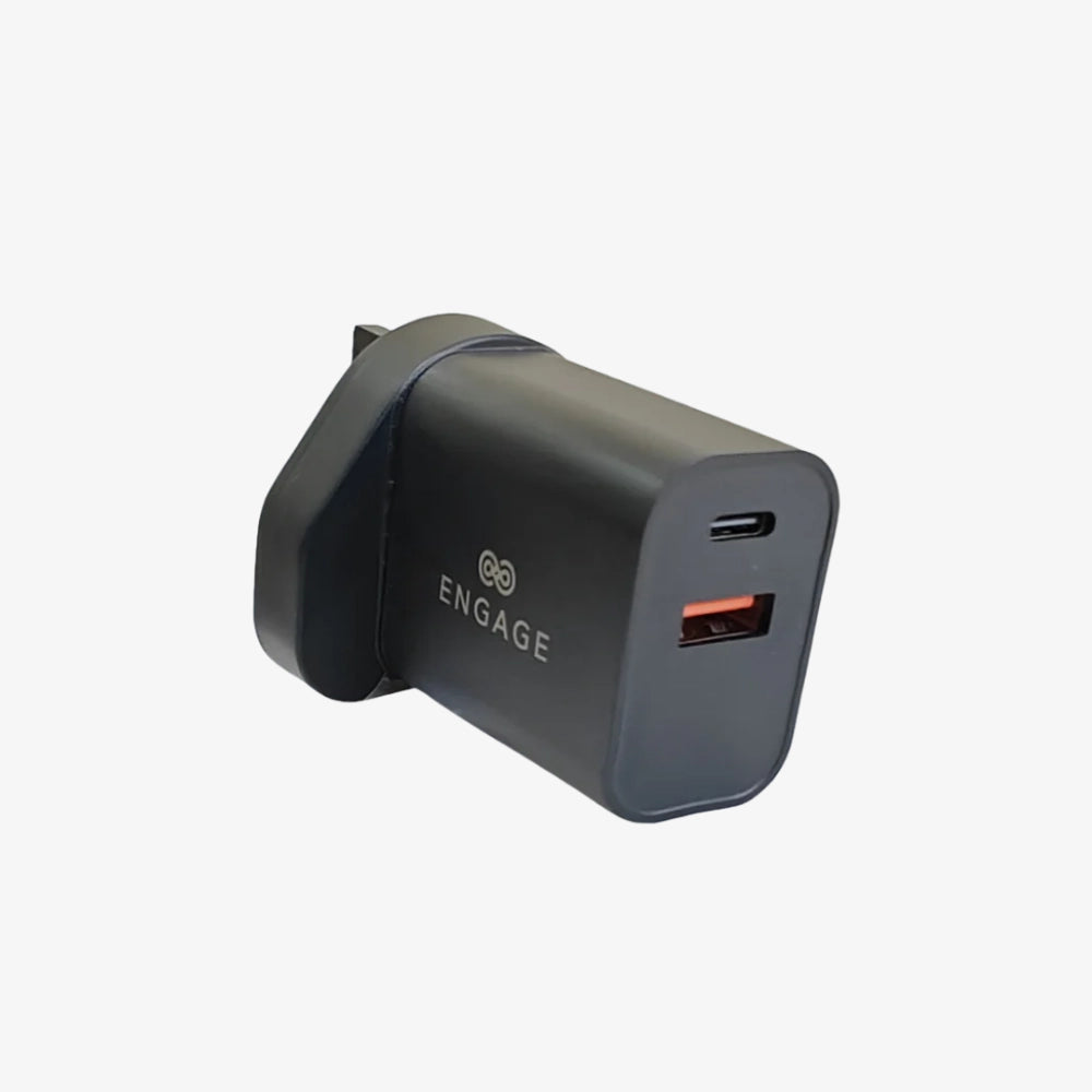 Engage Dual Port 30W GaNII Fast Charger – Interchangeable Plug