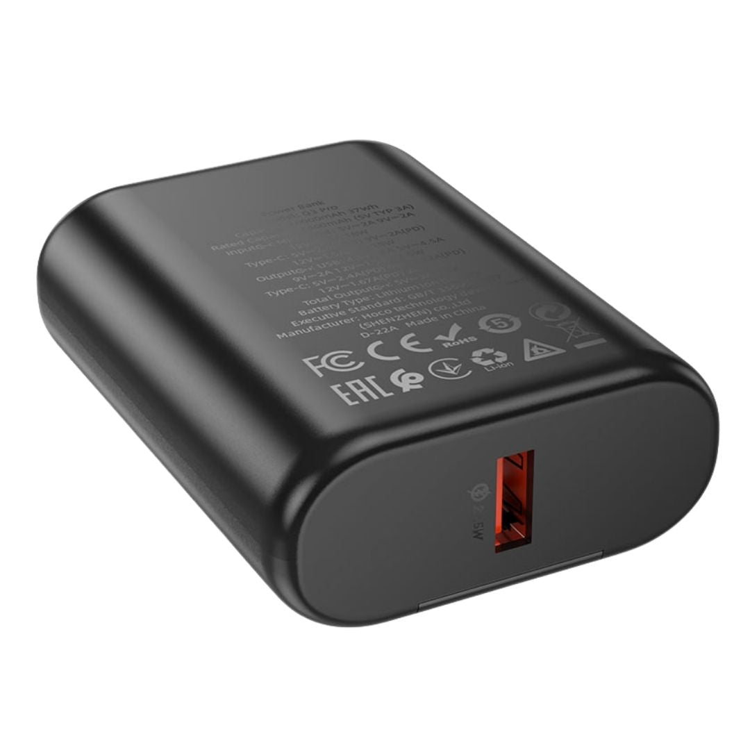 HOCO Q3 Pro 22.5W PD Fast Charging Power Bank 10000mAh