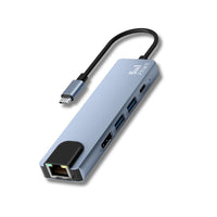 Pawa Metal Shell USB-C Hub Series — Grey