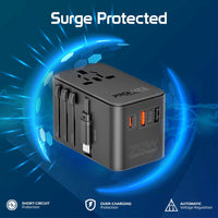 Promate TripMate GaN70R 70W Travel Adapter