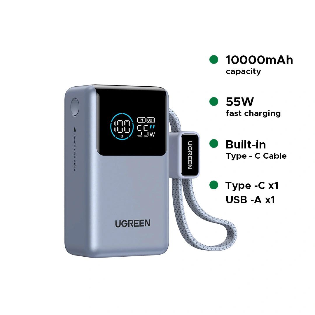Ugreen PB727 Nexode 10000mAh 55W Power Bank